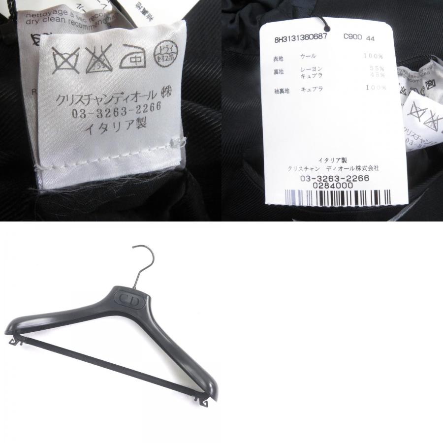 未使用品□Dior HOMME ディオールオム 8H3131360687 ロングジャケット