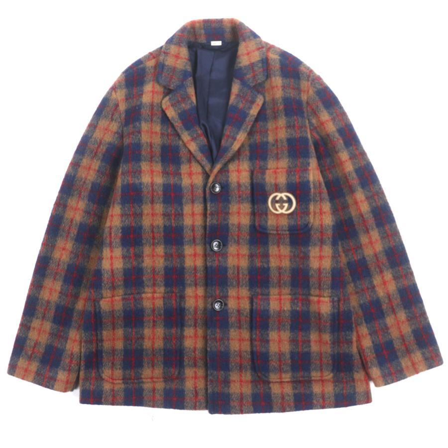 GUCCI（グッチ） 極美品▽GUCCI 770761 ウール70% インターロッキングG
