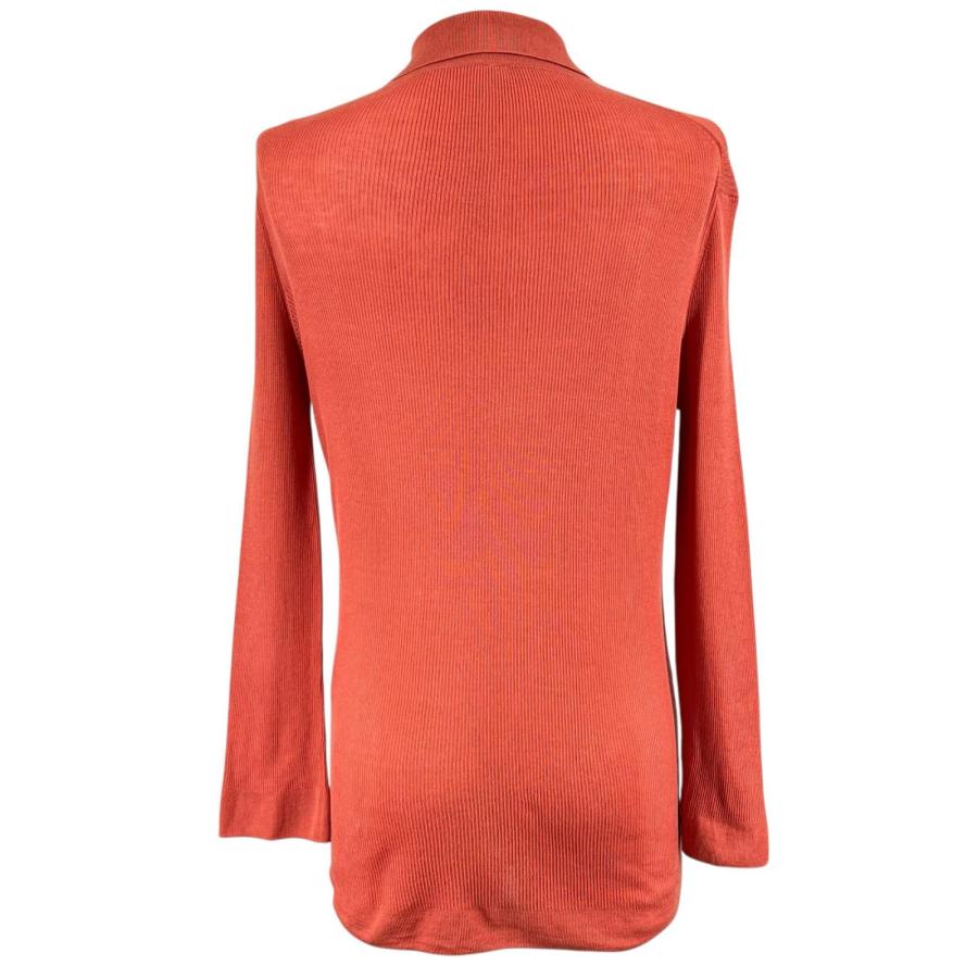 HERMES（エルメス） 美品△HERMES シルク コットン 長袖 ニットシャツ