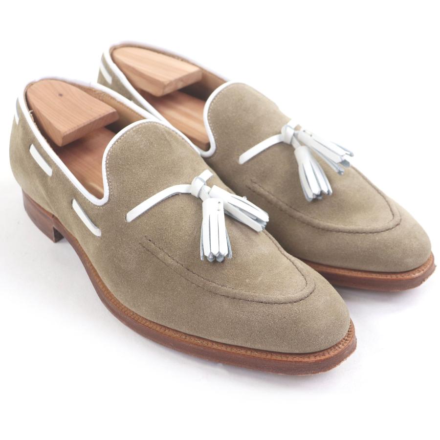 値下げ【新品】CROCKETT&JONES　ALDERNEY 美品□CROCKETT&JONES クロケットアンドジョーンズ 5800 ALDERNEY