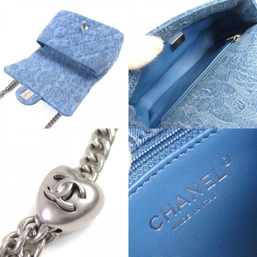 CHANEL（シャネル） 未使用品△CHANEL AS3829 デニム ミニ マトラッセ