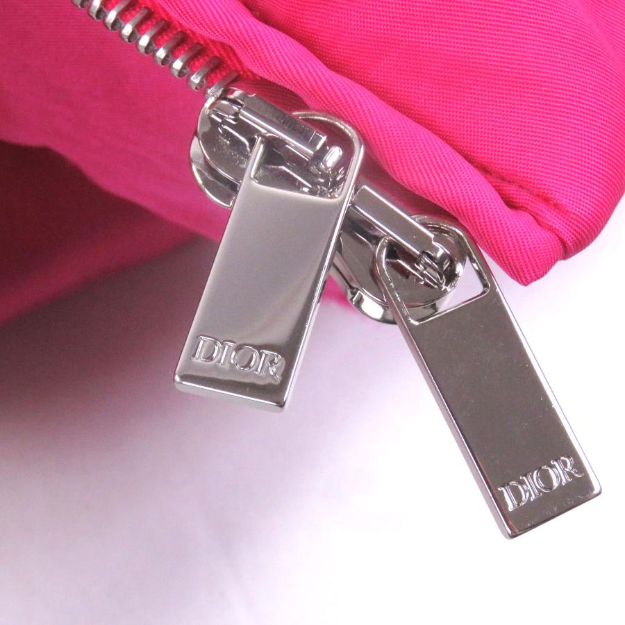 極美品□DIOR ERL ディオール オム イーアールエル 313C418A5704 カナージュ ロゴワッペン パファージャケット 48 イタリア製 正規品の画像