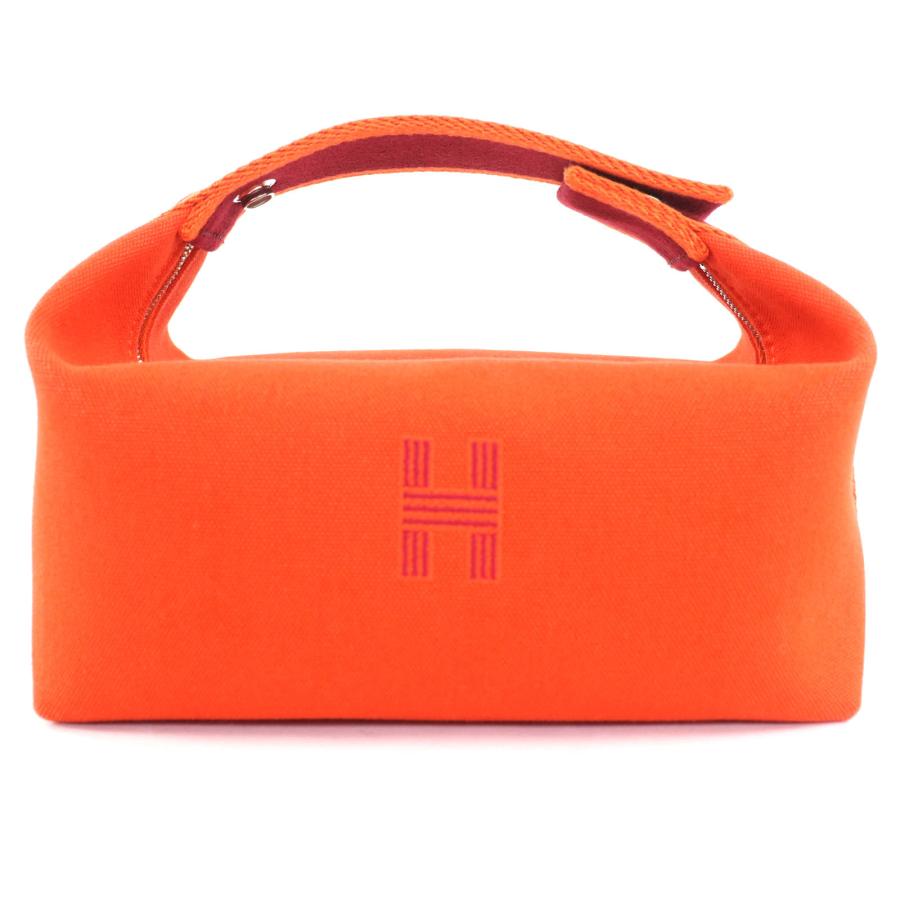 HERMES バッグ ブリッドアブラック ポーチ キャンバス HERMES（エルメス） 美品◇HERMES ブリッド ア ブラック PM ウール100