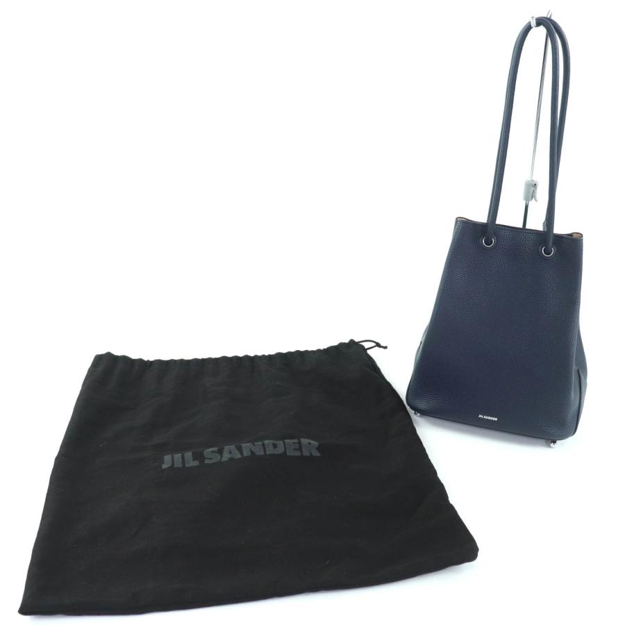 JIL SANDER（ジルサンダー） 極美品◇JIL SANDER J-SHOPPER レザー 