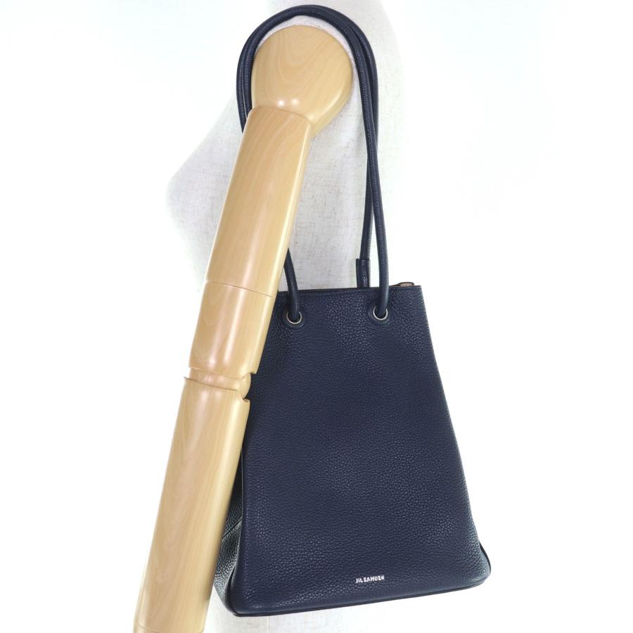 JIL SANDER（ジルサンダー） 極美品◇JIL SANDER J-SHOPPER レザー 