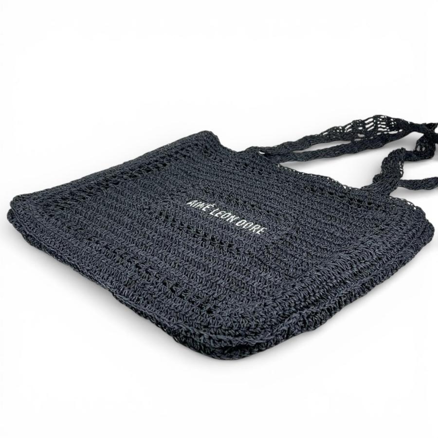 極美品△Aime Leon Dore エメ レオン ドレ Crochet Tote Bag メッシュ