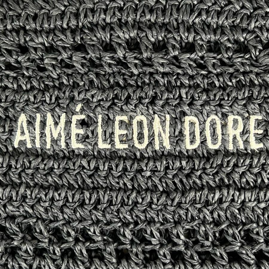 極美品△Aime Leon Dore エメ レオン ドレ Crochet Tote Bag メッシュ