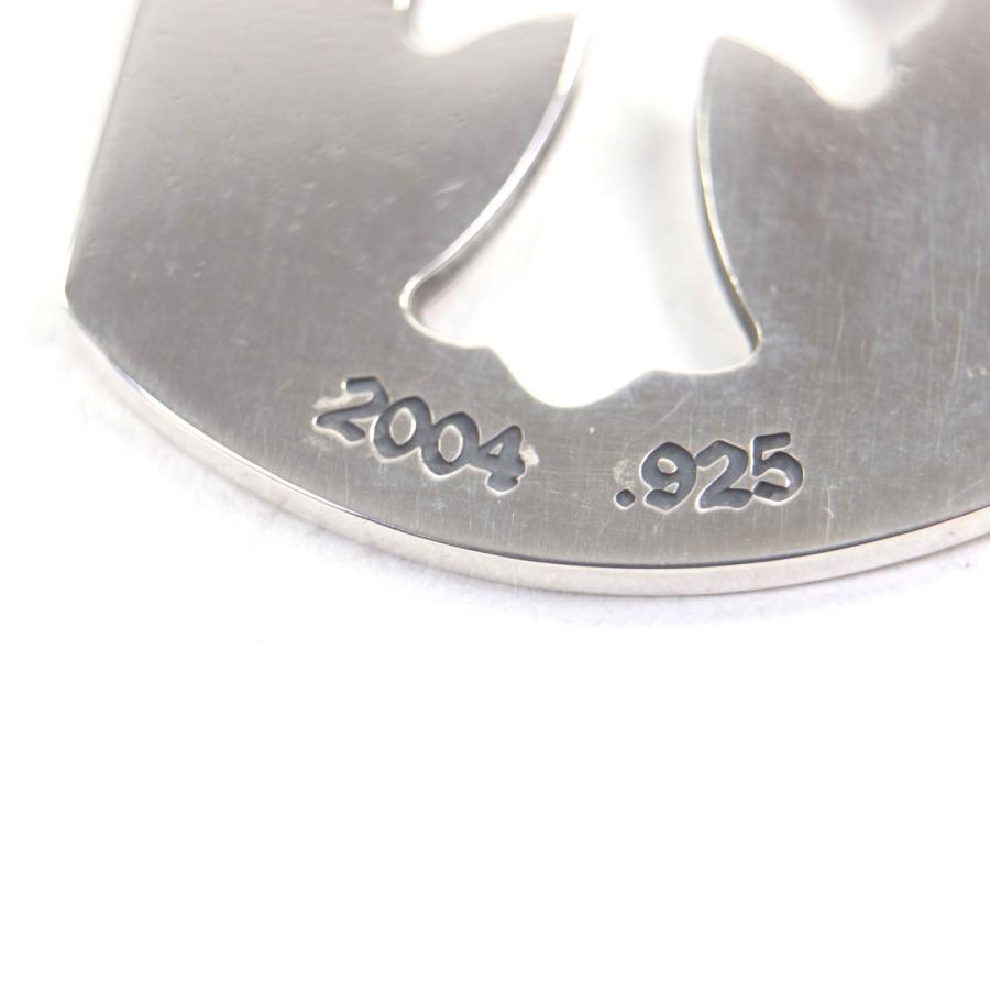 美品▽CHROME HEARTS クロムハーツ カットアウト ラージドッグタグ