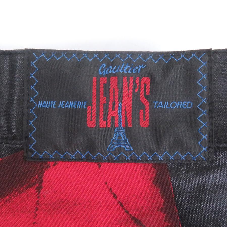 美品□GAULTIER JEAN'S ゴルチエジーンズ ヴィンテージ トロンプルイユ