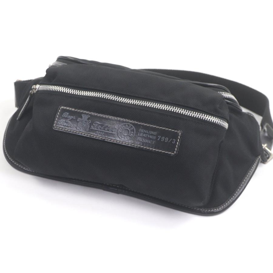 Felisi（フェリージ） 美品□Felisi 799/3 バゲッタレザー ナイロン