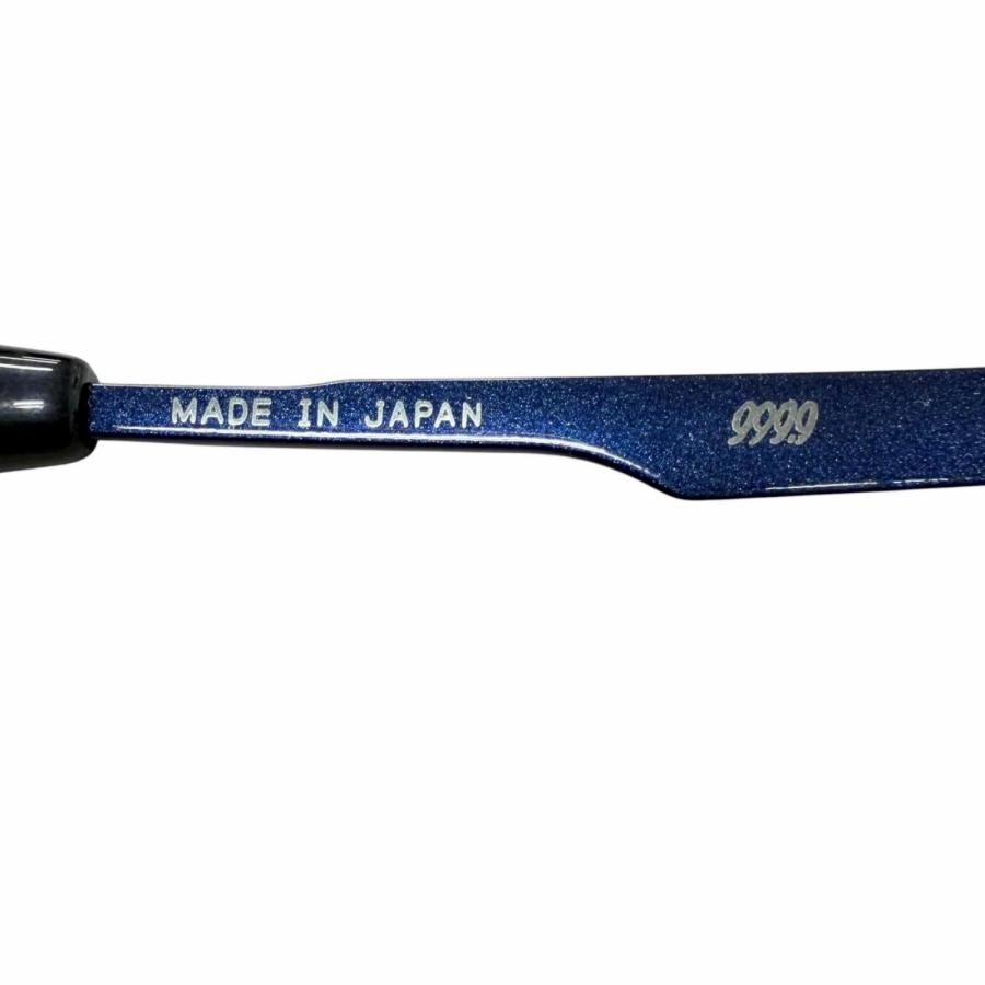 良品□999.9 フォーナインズ SP-11T チタニウム ハーフリム メガネ