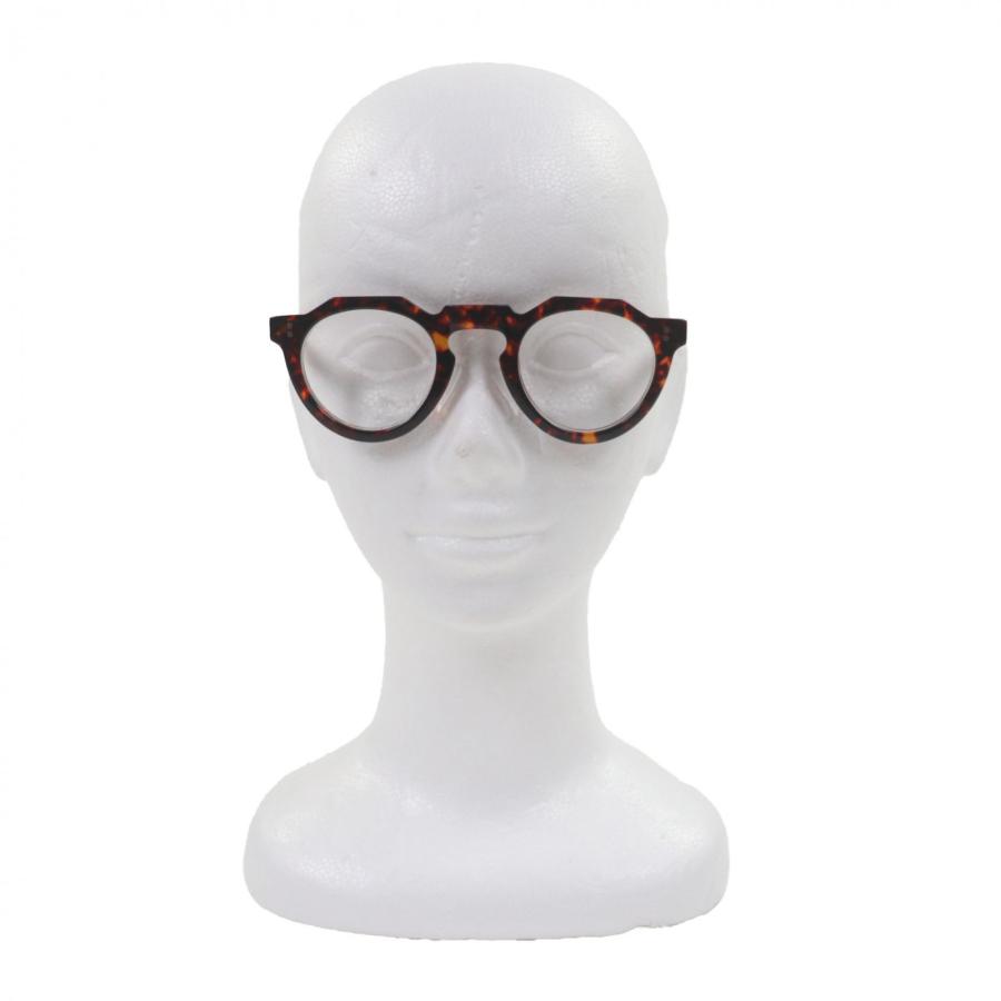 極美品▽Lesca Lunetier レスカ ルネティエ Pica ラウンド メガネ 眼鏡