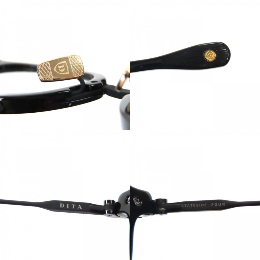 未使用品▼DITA ディータ DTX451-A-06 STATESIDE-FOUR 現行品 メガネ 眼鏡 アイウェア ブラック 49□21-145 デモレンズ 定価114400円_8
