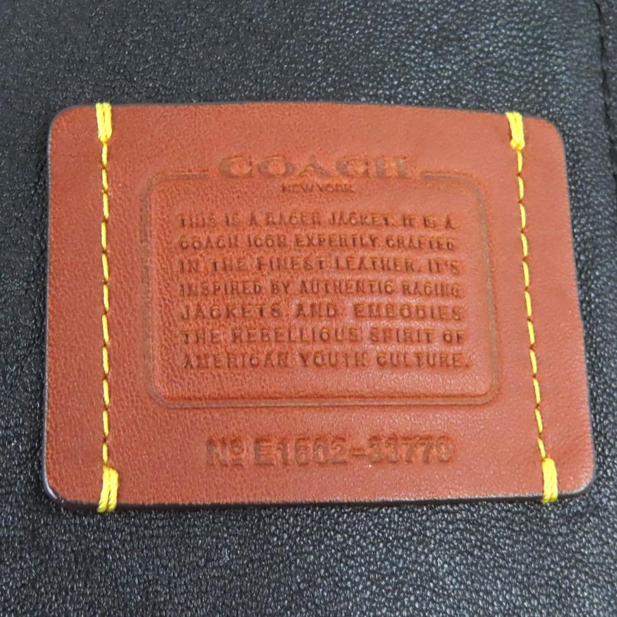COACH（コーチ） 極美品△COACH 88799 ラムレザー レーサー ジャケット