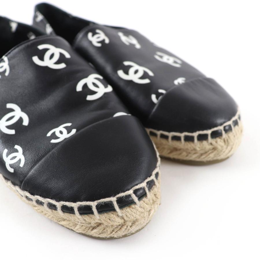 CHANEL（シャネル） 美品☆CHANEL G38628 ココマーク エスパドリーユ