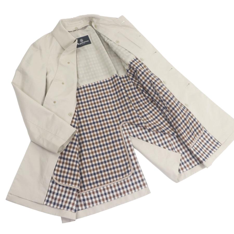 美品□Aquascutum LONDON アクアスキュータムロンドン カシミヤ混