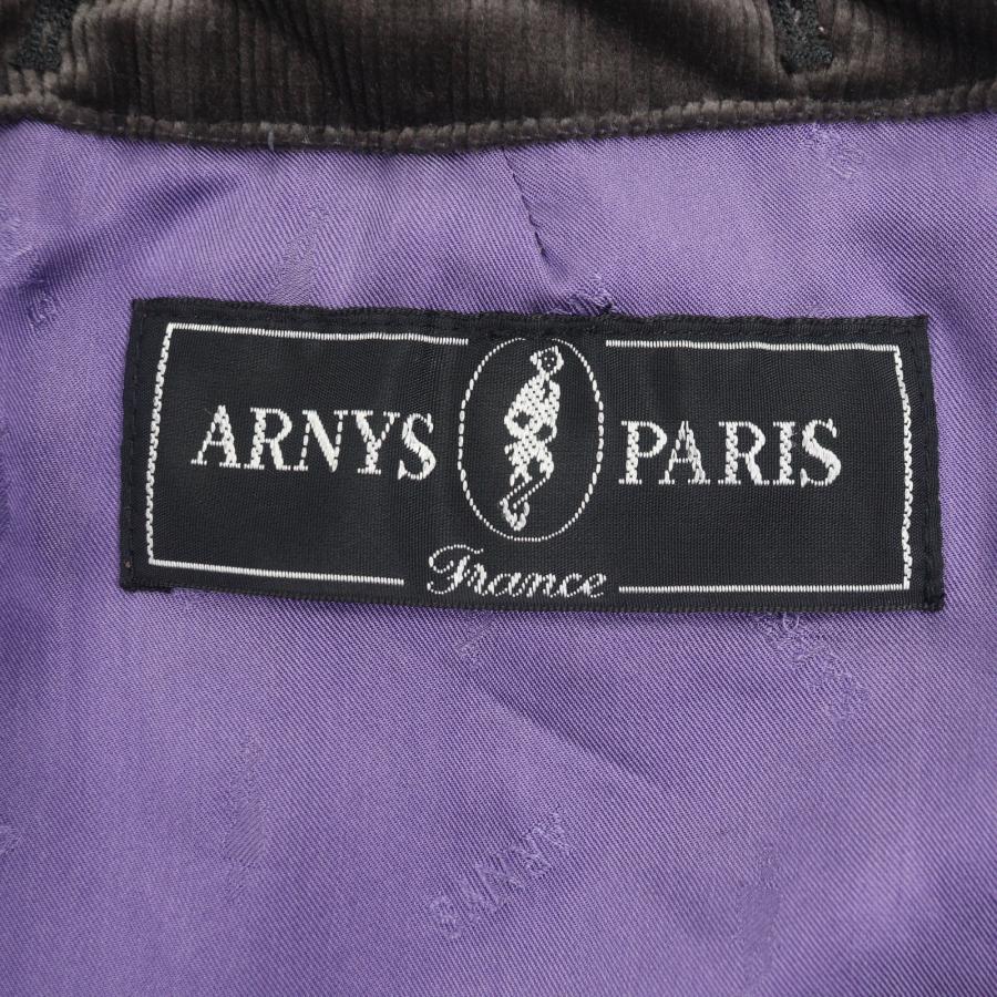 希少サイズ ARNYS PARIS アルニス 比翼 トレンチコート ベルト付 美品▽ARNYS PARIS アルニス ヴィンテージ EQUESTRE 希少 一枚袖