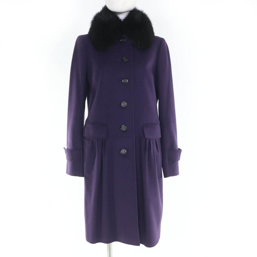 美品☆BURBERRY LONDON バーバリーロンドン ウール カシミヤ