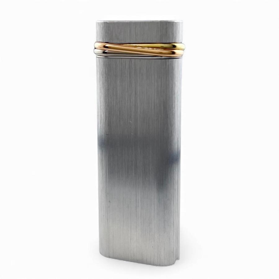 Cartier（カルティエ） 良品△Cartier トリニティ ヘアライン オーバル