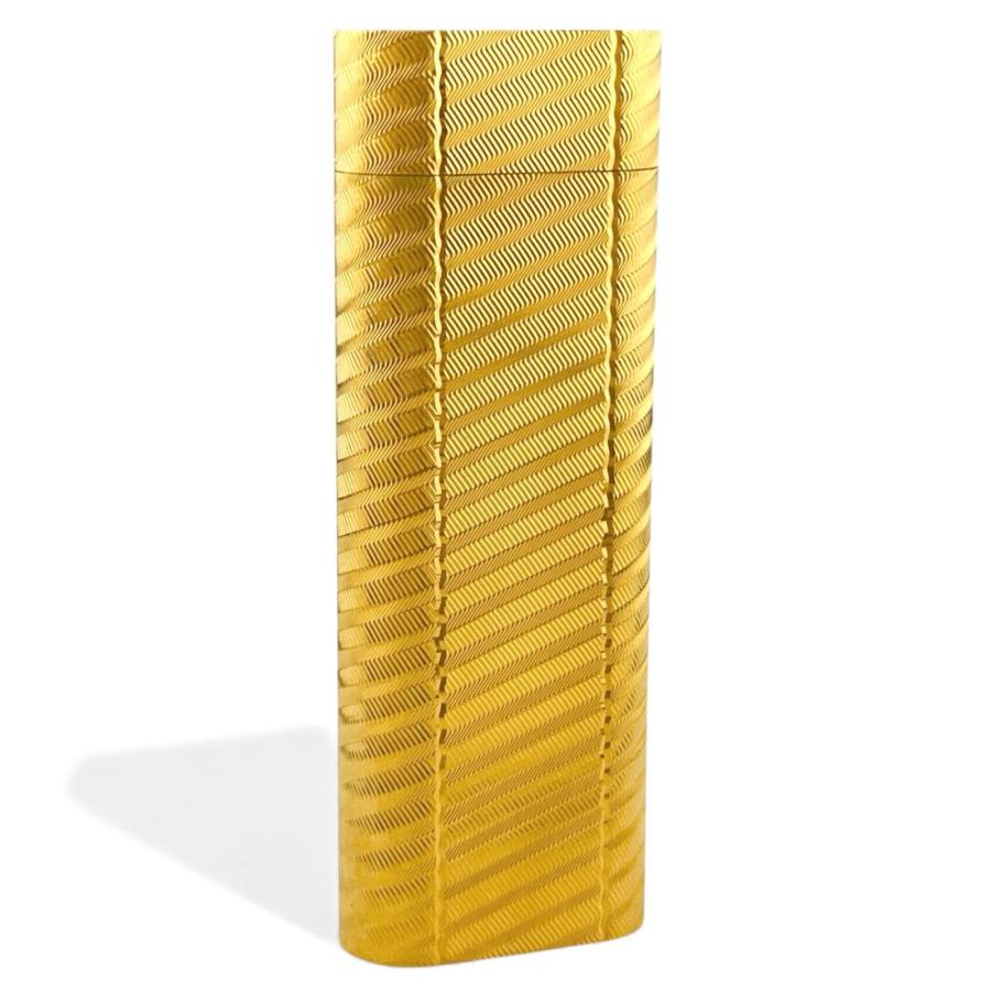 Cartier（カルティエ） 美品△Cartier オーバル レジメンタル柄