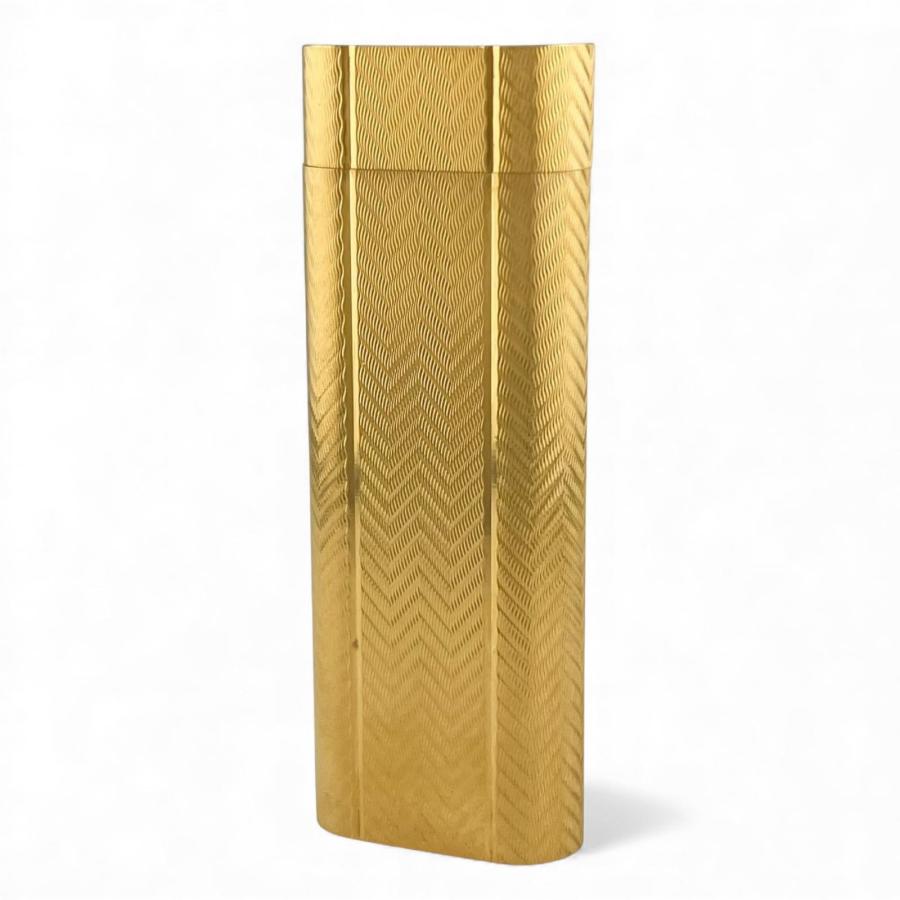 Cartier（カルティエ） 良品△Cartier オーバル ウェーブ柄 ローラー式