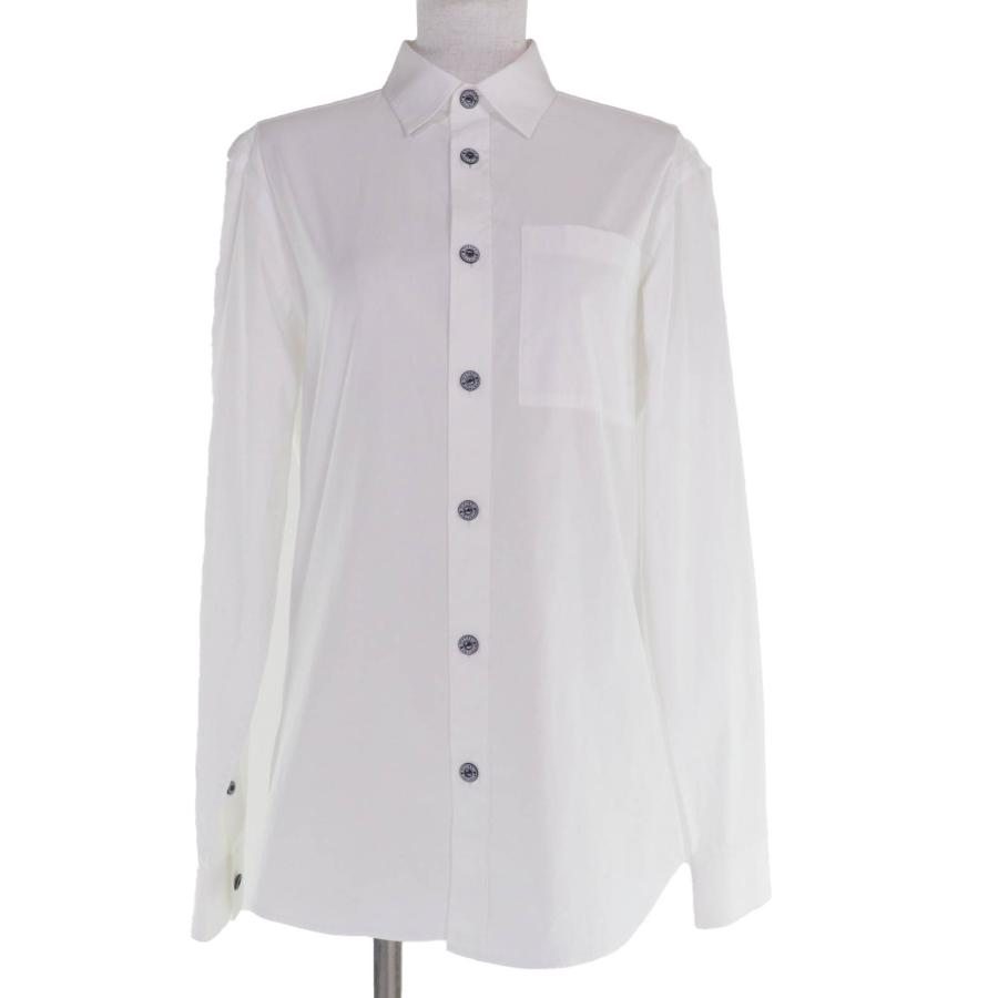 いくらBURBERRY美品シャツ白 BURBERRY（バーバリー） 美品☆BURBERRY 8028877 コットン ティッシ期