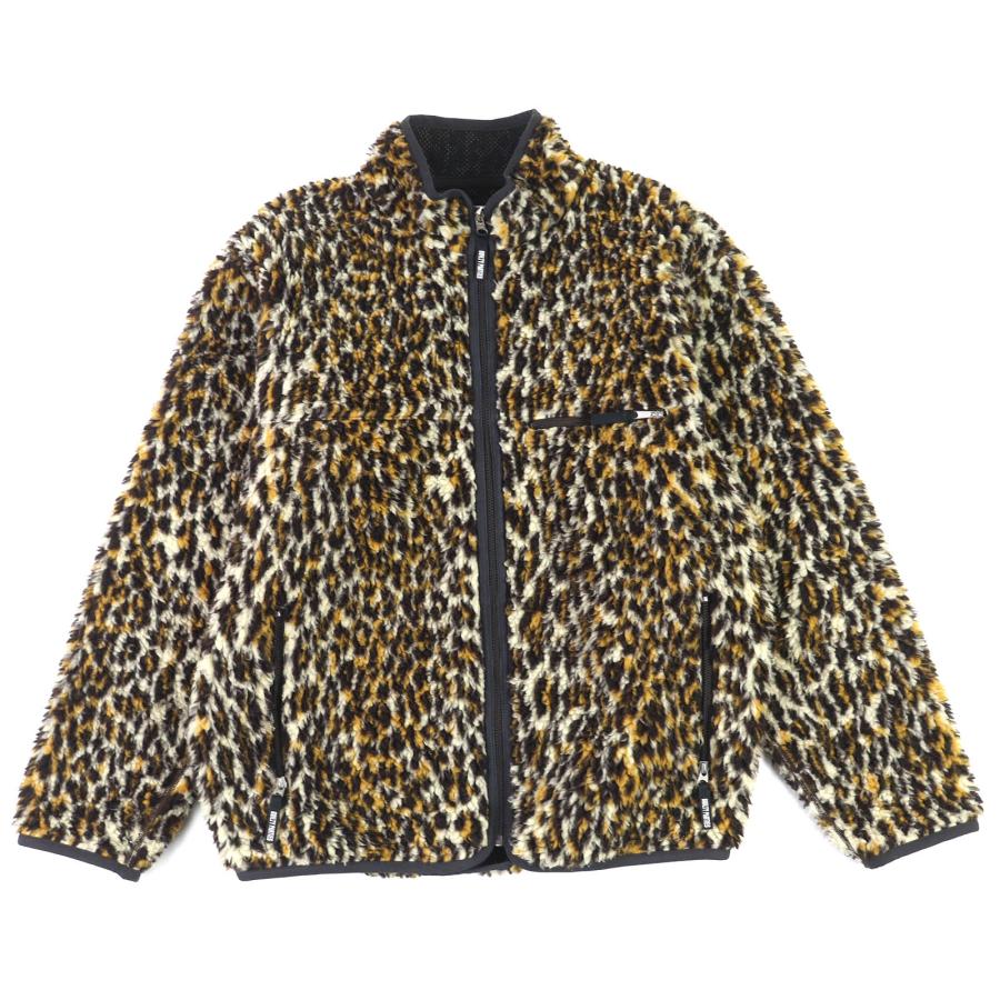 ワコマリア　レオパードジャケット WACKO MARIA/REVERSIBLE LEOPARD BOA FLEECE JACKET（WHITE