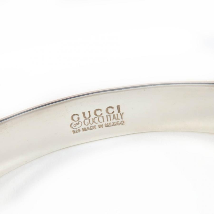GUCCI（グッチ） 美品☆GUCCI AG925 GG バングル ブレスレット 