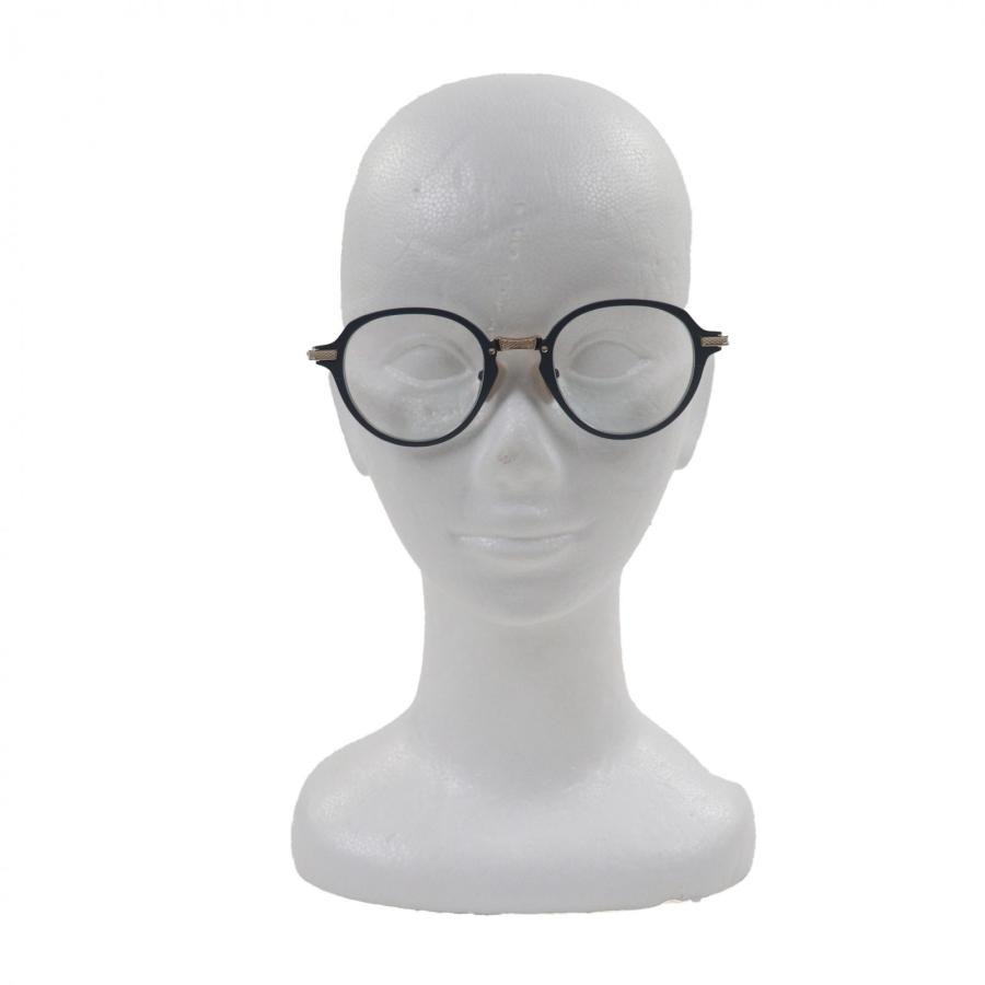 極美品▼DITA ディータ DTX423-A-04 UNION-FOUR ボストン メガネ 眼鏡 アイウェア ネイビー ゴールド 47□21-145 度入り 保存袋付き 日本製 メンズ 極美品▽DITA ディータ DTX423-A-04 UNION-FOUR ボストン メガネ 眼鏡