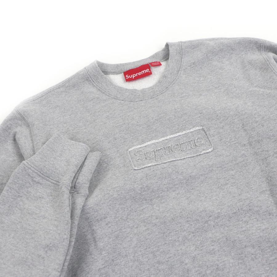 Supreme（シュプリーム） 極美品□Supreme 20SS Cutout Logo Crewneck