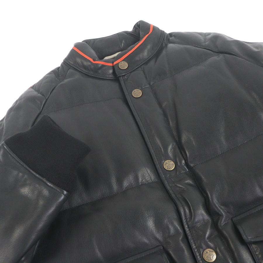 美品□TENDERLOIN テンダーロイン T-RACING LEATHER サイドライン