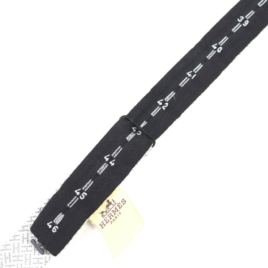 HERMES（エルメス） 未使用品△HERMES シルク100％ ゴールド金具 H