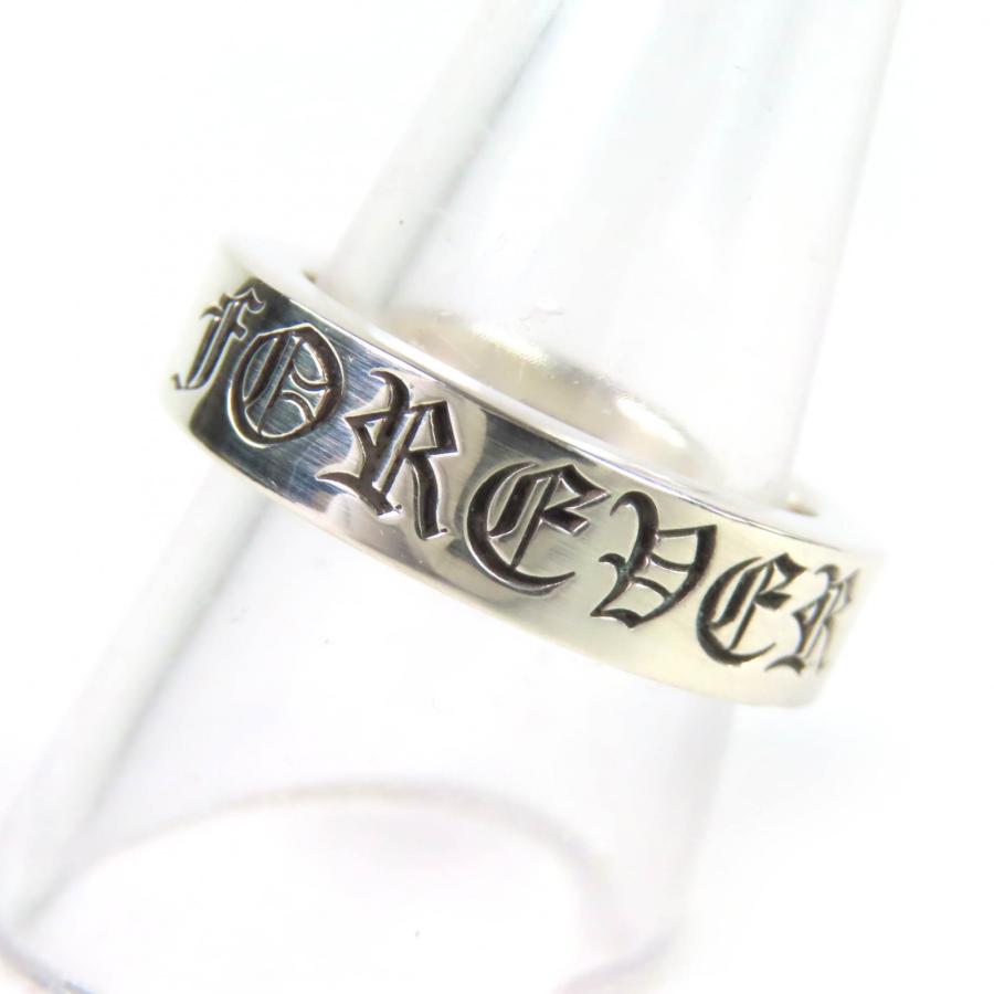 超美品！！CHROME HEARTS シルバーキーホルダーリング 極美品△CHROME HEARTS クロムハーツ スペーサー フォーエバー 6mm