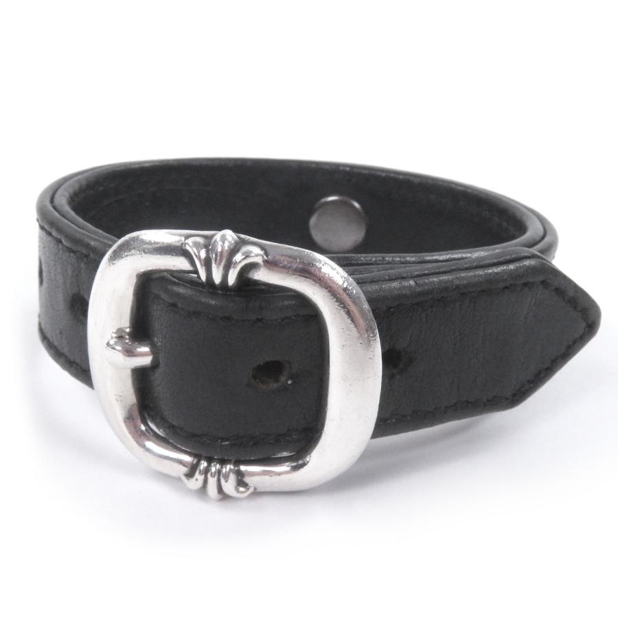 美品□CHROME HEARTS クロムハーツ レザー SV925 ガンスリンガー 