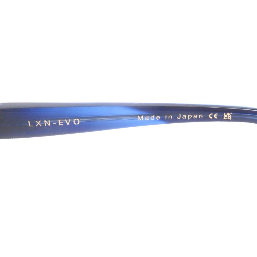 極美品□DITA ディータ DTS403-A-03 LXN-EVO サングラス クリアブルー ゴールド 54□19-145 度入り ケース付 日本製 メンズ 定価169400円の画像