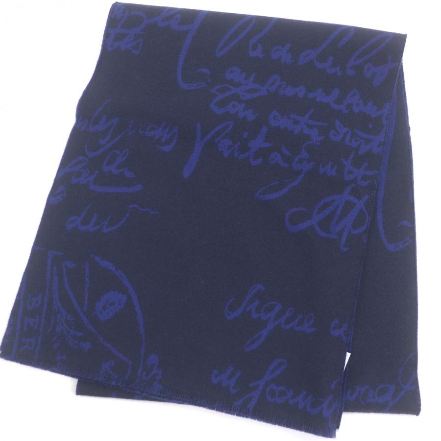 極美品□BERLUTI ベルルッティ ウール100％ カリグラフィ スクリット