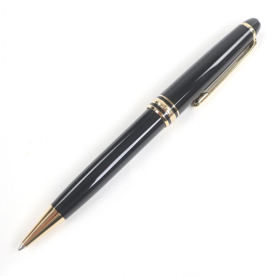 美品□MONTBLANC/モンブラン マイスターシュテュック クラシック ツイスト式 ボールペン ブラック×ゴールド ドイツ製 筆記確認済み◎ MONTBLANC（モンブラン） 極美品□MONTBLANC マイスターシュテュック