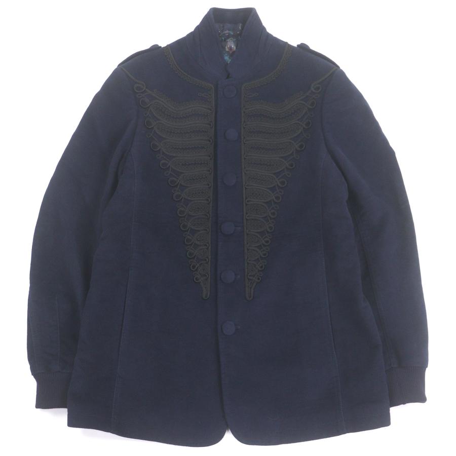 エトロ　ETRO ナイロンブルゾン　ペイズリー　ネイビー　XL エトロ ETRO ナイロンブルゾン ペイズリー ネイビー XL エトロ ETRO