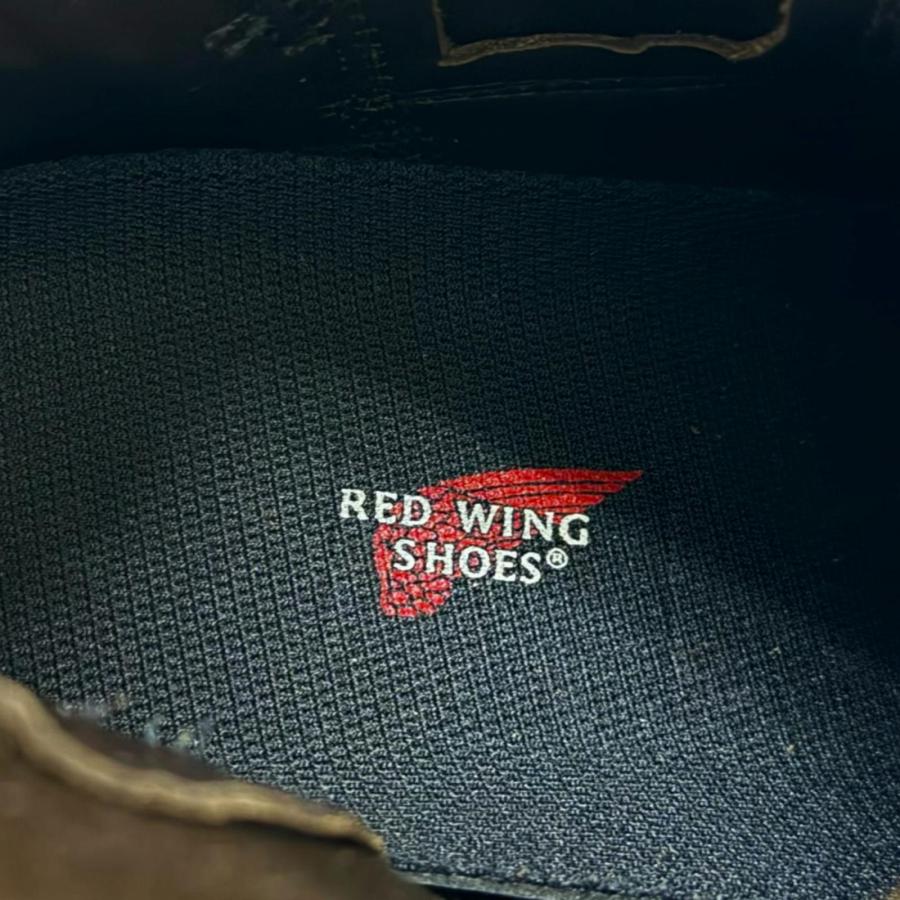 美品□RED WING レッドウィング 977 レザー ロゴバックル サイドゴア