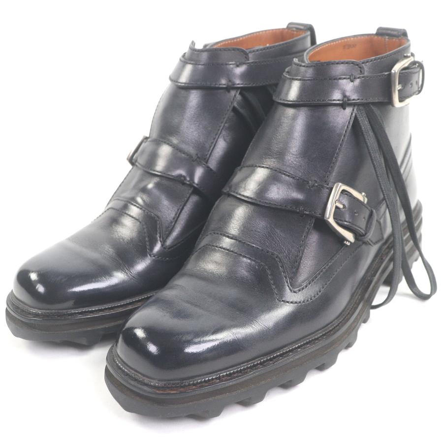 新品 ベルルッティ モンクストラップUK8 革靴 #902 カルロ パティーヌ 新品 ベルルッティ モンクストラップUK8 革靴 #902 カルロ パティーヌ