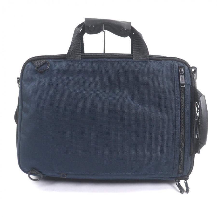 TUMI（トゥミ） 美品▽TUMI 232308NVY BRAVO ALPHA ナイロン レザー