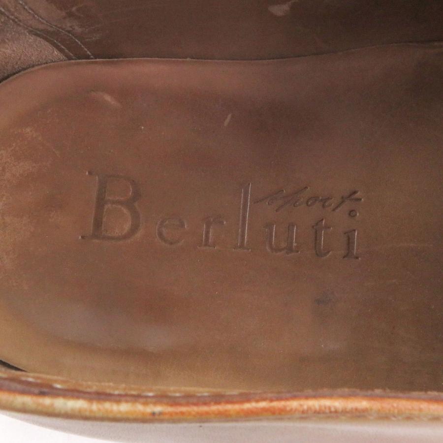 美品□Berluti ベルルッティ ウルティマ レザー オルガ期 パティーヌ