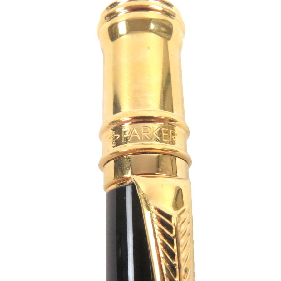 良品□PARKER パーカー デュオフィールド ブラックGT ツイスト式