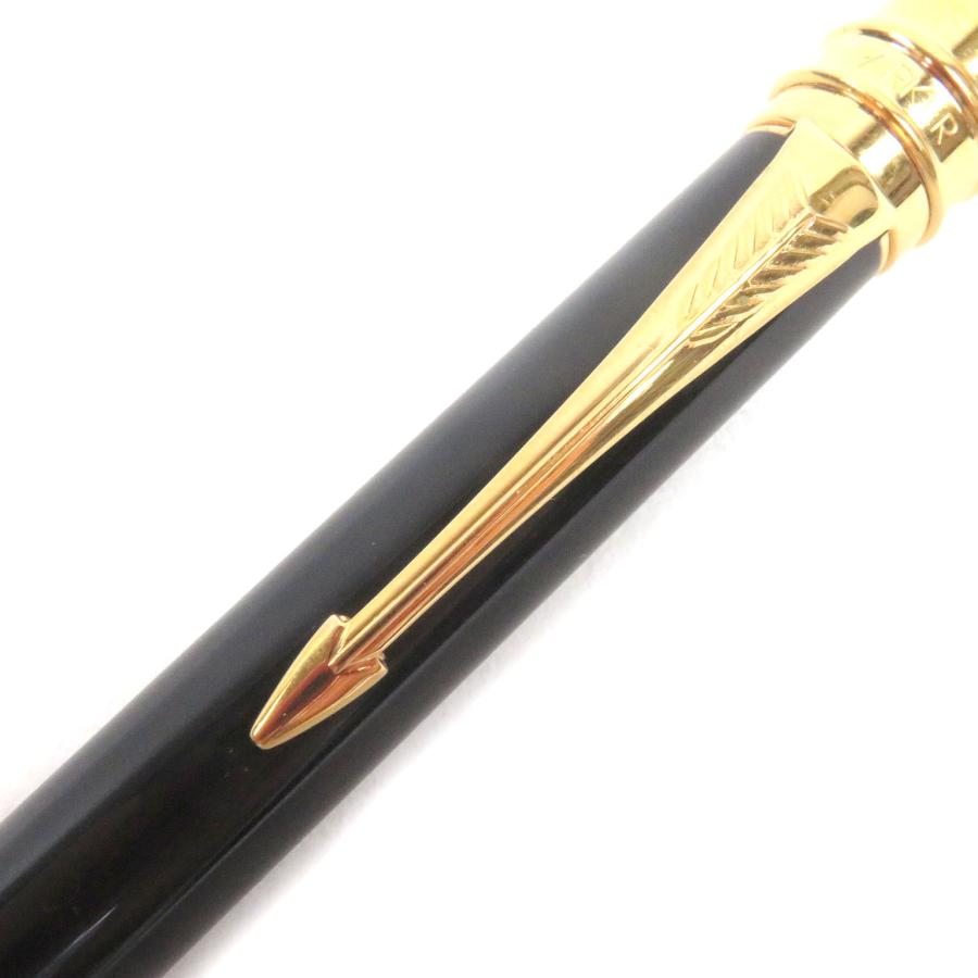良品□PARKER パーカー デュオフィールド ブラックGT ツイスト式