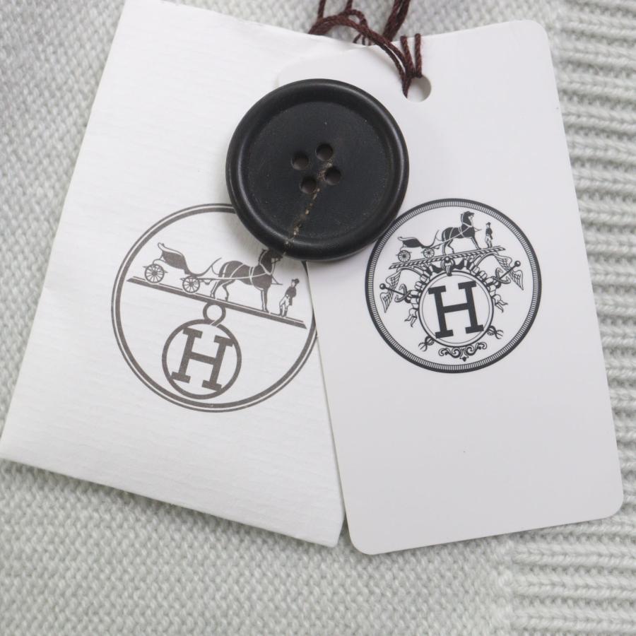 HERMES（エルメス） 未使用品▽HERMES 23AW カシミヤ100% Vネック