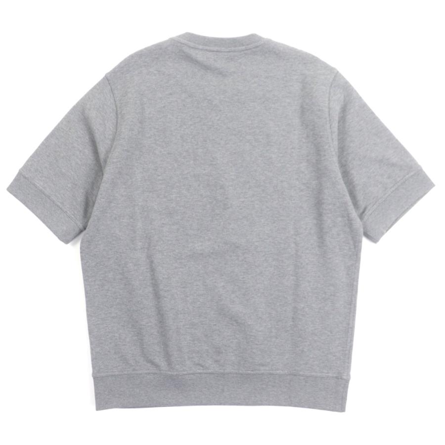 美品▼HERMES エルメス オデッセイ コットン100% クルーネック ショートスリーブ プルオーバー スウェット グレー L イタリア製 メンズ_2