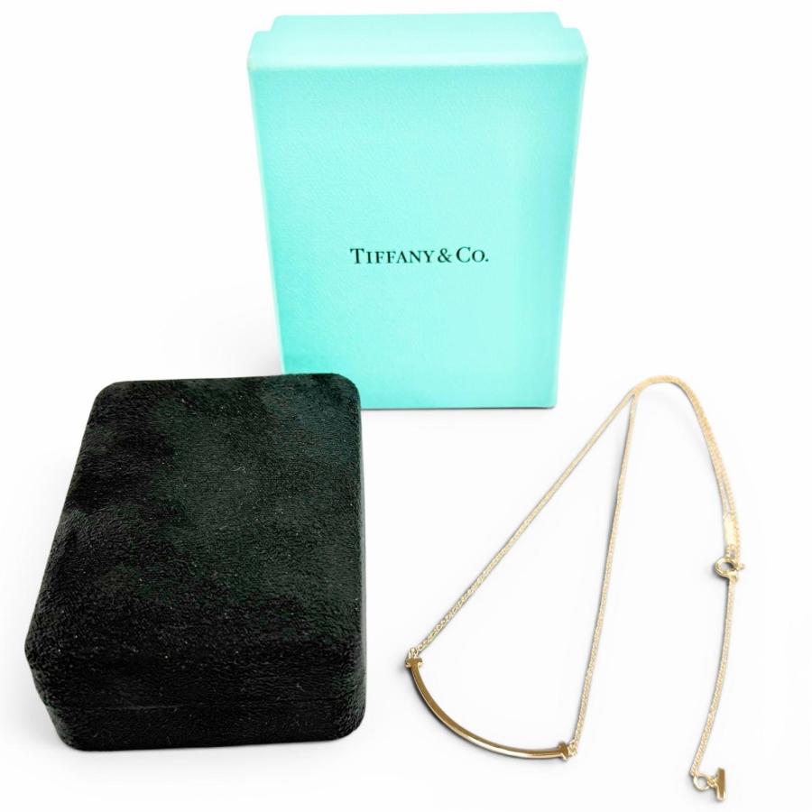 TIFFANY&Co.（ティファニー） 極美品△TIFFANY&Co. Tスマイル スモール