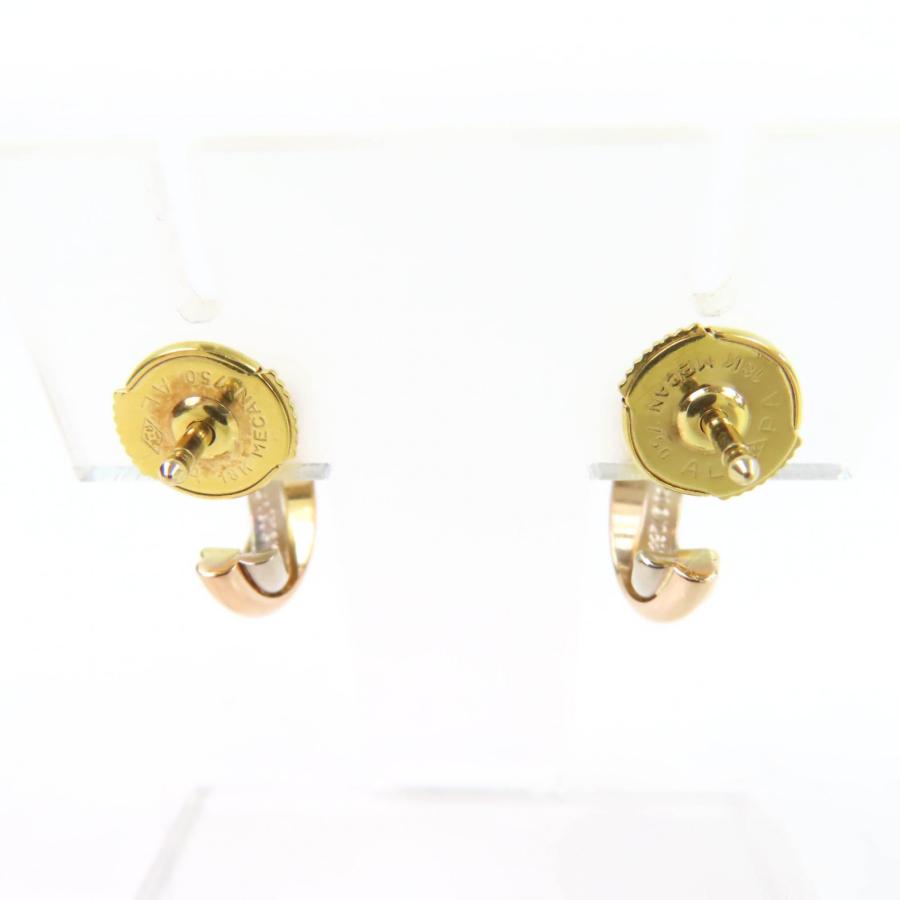 Cartier（カルティエ） 極美品☆Cartier IQ8537 トリニティ ピアス 750
