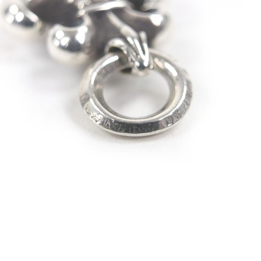 極美品 ⚜️CHROME⚜️ネックレス925シルバー BSフレア チャームペンダント 極美品□CHROME HEARTS クロムハーツ SV925 BSフレア ネックレス