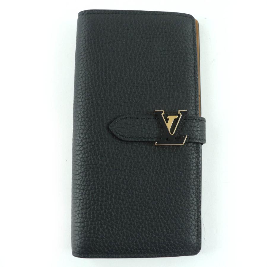 極美品☆LOUIS VUITTON ルイヴィトン M81330 LVヴェルティカル ウォレット カプシーヌ トリヨンレザー ノアール 長財布 定価181500円 LOUIS VUITTON（ルイ・ヴィトン） 極美品☆LOUIS VUITTON M81330 LV